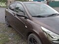 2015 Hyundai Solaris I Рестайлинг, коричневый, 880000 рублей - вид 3