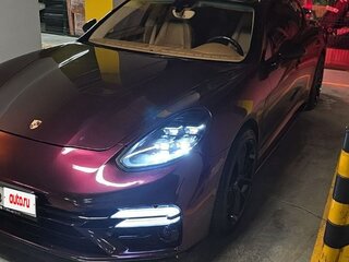 2014 Porsche Panamera Turbo I Рестайлинг, золотистый, 4500000 рублей, вид 5