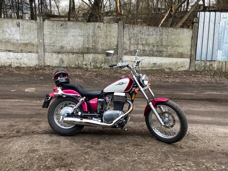 2008 Suzuki Boulevard S40, красный, 450000 рублей, вид 3