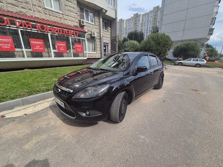 2008 Ford Focus II Рестайлинг, чёрный, 615555 рублей, вид 2