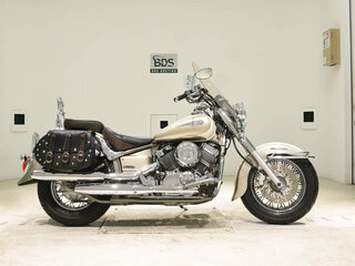 2008 Yamaha XVS400 Drag Star, бежевый, 395000 рублей, вид 4