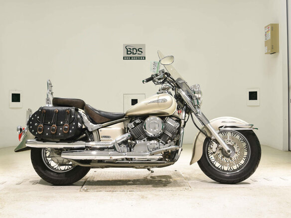 2008 Yamaha XVS400 Drag Star, бежевый, 395000 рублей - вид 3