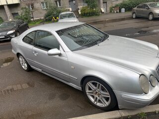 1998 Mercedes-Benz CLK-Класс 200 I (W208), серебристый, 255000 рублей, вид 3