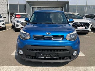 2017 Kia Soul II Рестайлинг, синий, 1300000 рублей, вид 3