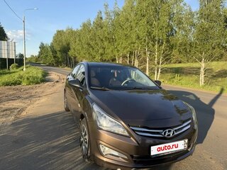 2016 Hyundai Solaris I Рестайлинг, коричневый, 1300000 рублей, вид 3