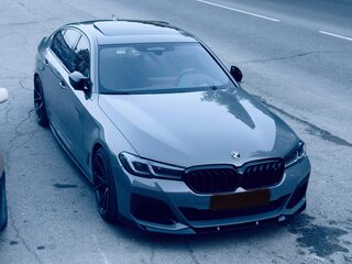 2022 BMW 5 серии 530e VII (G30/G31/G38) Рестайлинг, серый, 5550000 рублей, вид 2