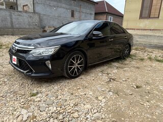 2014 Toyota Camry VII (XV50), чёрный, 1600000 рублей, вид 1