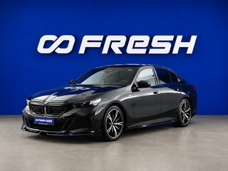 2023 BMW 5 серии 530i xDrive VIII (G60/G61/G68), чёрный, 6977900 рублей, вид 5