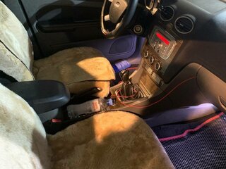 2008 Ford Focus II Рестайлинг, чёрный, 450000 рублей, вид 3
