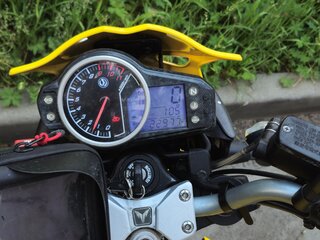 2012 Sym Wolf T2, жёлтый, 165000 рублей, вид 3
