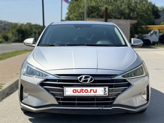2020 Hyundai Elantra VI (AD) Рестайлинг, серебристый, 1400000 рублей, вид 2
