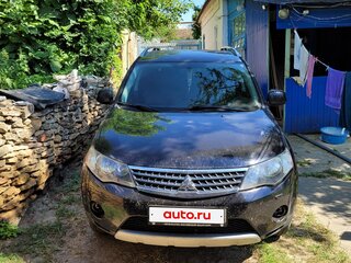 2007 Mitsubishi Outlander II, чёрный, 990000 рублей, вид 1