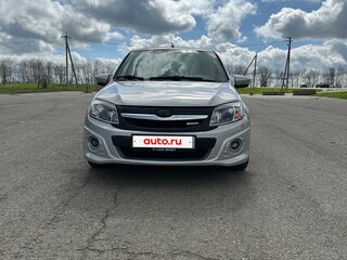 2013 Lada (ВАЗ) Granta Sport I, серебристый, 500000 рублей, вид 3