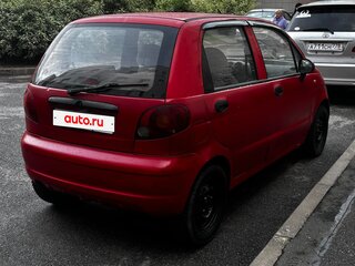 2005 Daewoo Matiz I Рестайлинг, красный, 102000 рублей, вид 4