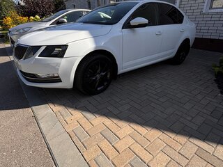 2017 Skoda Octavia III (A7) Рестайлинг, белый, 1600000 рублей, вид 1
