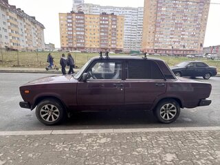 2008 Lada (ВАЗ) 2107, пурпурный, 160000 рублей, вид 3
