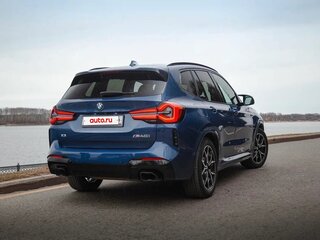 2021 BMW X3 M40i III (G01) Рестайлинг, синий, 7580000 рублей, вид 2