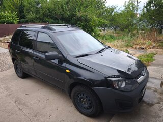 2014 Lada (ВАЗ) Kalina II, чёрный, 300000 рублей, вид 3