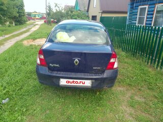 2007 Renault Symbol I Рестайлинг 2, синий, 150000 рублей, вид 3