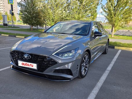 2020 Hyundai Sonata VIII (DN8), серый, 2720000 рублей, вид 2