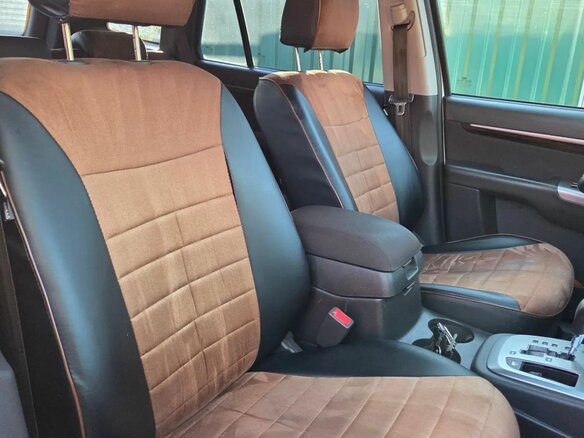 2012 Hyundai Santa Fe II Рестайлинг, белый, 1610000 рублей - вид 6