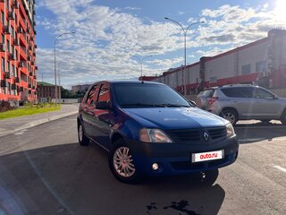 2006 Renault Logan I, синий, 260000 рублей, вид 3