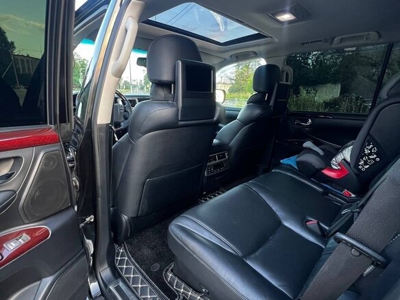 2014 Lexus LX 570 III Рестайлинг, чёрный, 3490000 рублей - вид 8