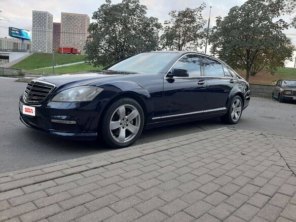 2008 Mercedes-Benz S-Класс 350 Long V (W221), синий, 1550000 рублей - вид 15