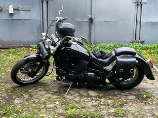 1996 Yamaha XVS400 Drag Star, чёрный, 300000 рублей, вид 1