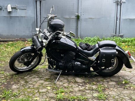1996 Yamaha XVS400 Drag Star, чёрный, 300000 рублей, вид 1