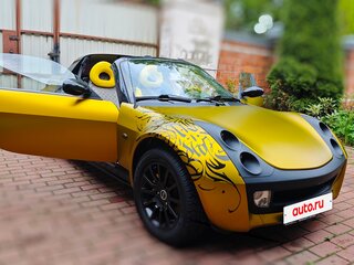 2004 Smart Roadster, чёрный, 1400000 рублей, вид 1