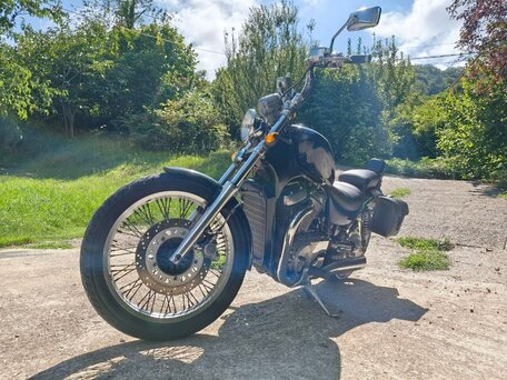 1985 Suzuki Intruder VS 750, чёрный, 300000 рублей, вид 4