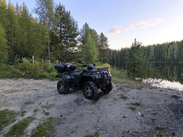 2012 CFMoto CF500-2А, чёрный, 580000 рублей