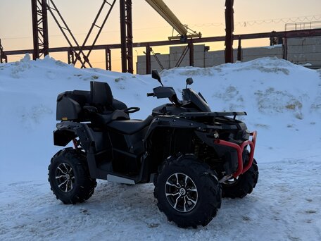 2018 Stels ATV-650 Guepard Trophy, чёрный, 690000 рублей, вид 2
