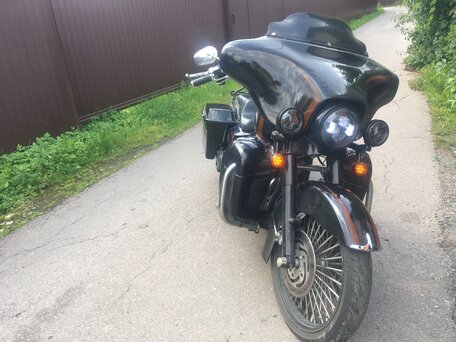 2002 Harley-Davidson Street Glide, чёрный, 660000 рублей, вид 3