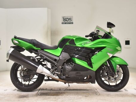 2012 Kawasaki ZX-14R, зелёный, 650000 рублей, вид 1