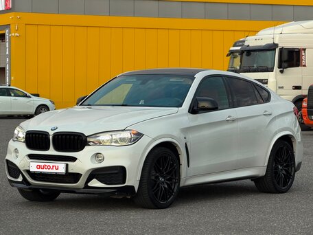 2015 BMW X6 35i II (F16), белый, 2400000 рублей, вид 3