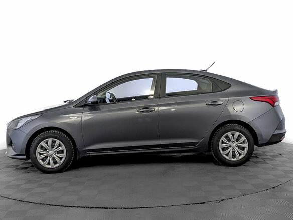 2021 Hyundai Solaris II Рестайлинг, серый - вид 7