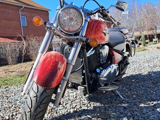 2007 Kawasaki VN900 Vulcan, белый, 470000 рублей, вид 3