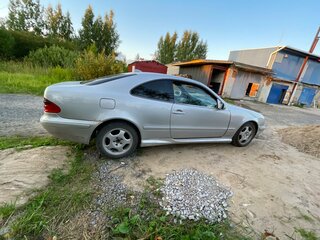 1998 Mercedes-Benz CLK-Класс 230 I (W208), серебристый, 400000 рублей, вид 3