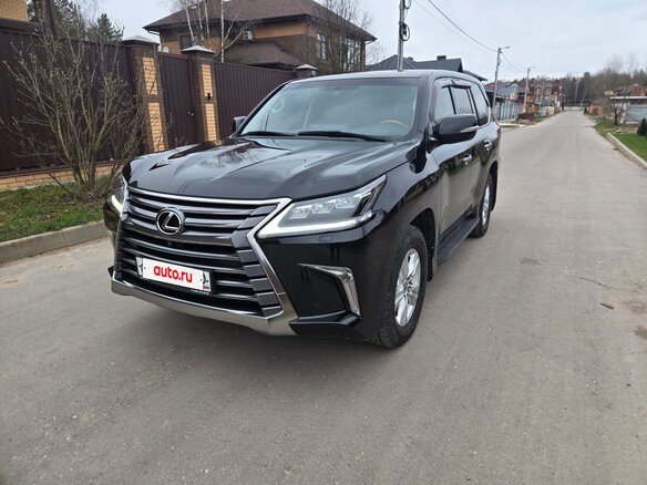 2016 Lexus LX 450d III Рестайлинг 2, чёрный, 6200000 рублей - вид 1