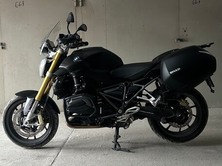 2015 BMW R 1200 R, чёрный, 850000 рублей, вид 1