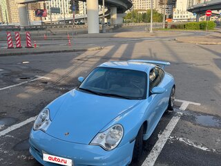 1998 Porsche 911 Carrera V (996), голубой, 2600000 рублей, вид 4