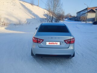 2016 Lada (ВАЗ) Vesta I, серебристый, 720000 рублей, вид 3