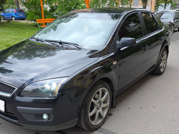 2006 Ford Focus II, чёрный, 450000 рублей