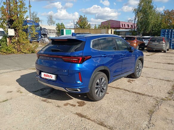 2023 Exeed LX I Рестайлинг, синий, 1770000 рублей - вид 2