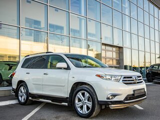 2012 Toyota Highlander II (XU40) Рестайлинг, белый, 1758000 рублей, вид 1