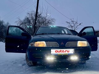 2001 Mitsubishi Carisma I Рестайлинг, синий, 280000 рублей, вид 2