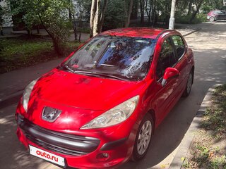 2009 Peugeot 207 I Рестайлинг, красный, 400000 рублей, вид 1