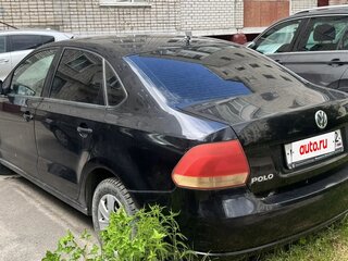 2014 Volkswagen Polo V, чёрный, 850000 рублей, вид 4
